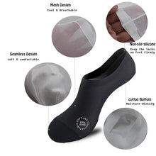 Load image into Gallery viewer, Unisex Ultra Thin Liner Socks Non Slip Cotton No Show Socks