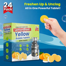 Load image into Gallery viewer, LemonBlast Yellow Bubble Tablets (Buy 12 Get 12 FREE)