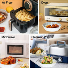 Load image into Gallery viewer, Reusable Aluminum Foil Air Fryer Liners