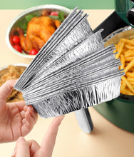 Load image into Gallery viewer, Reusable Aluminum Foil Air Fryer Liners